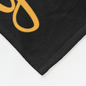 Willkommen zurück Ich bin froh, dass Sie hier sind Fleecedecke (Ecke)