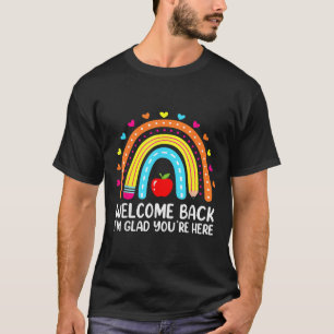 Willkommen zurück im Glad Youre zurück zum Tee der