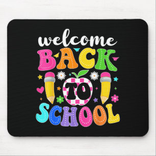Willkommen zurück im Lehrer-Schuljahr Froher erste Mousepad