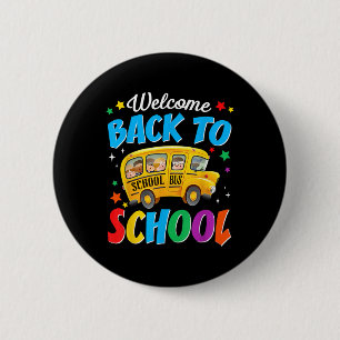 Willkommen zurück im Schulbusfahrer am ersten Schu Button