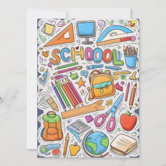 Willkommen zurück in der Schule! (Vorderseite)