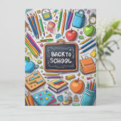 Willkommen zurück in der Schule! (Stehend Vorderseite)