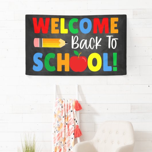 Willkommen zurück in der Schule Banner (Insitu)