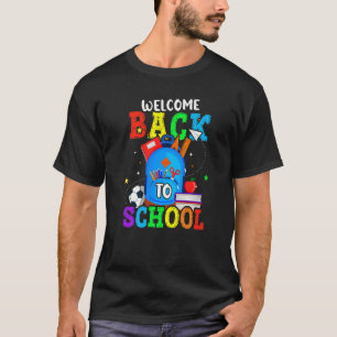 Willkommen zurück in der Schule Erster Schultag L T-Shirt