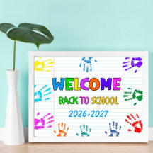 Willkommen zurück in der Schule Erster Schultag