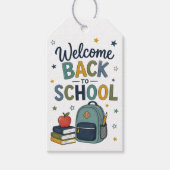Willkommen zurück in der Schule Geschenkanhänger (Vorderseite)