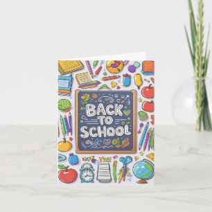 Willkommen zurück in der Schule! Karte