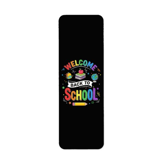 Willkommen zurück in der Schule Kinder Lehrer Erst (Vorne)