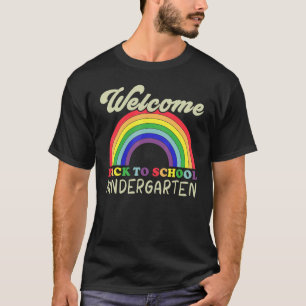 Willkommen zurück in der Schule Kindergarten Lehre T-Shirt