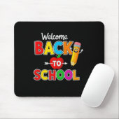 Willkommen zurück in der Schule Lehrer Schüler ers Mousepad (Mit Mouse)
