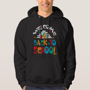 Willkommen zurück in der Schule Lehrer Schüler Kin Hoodie