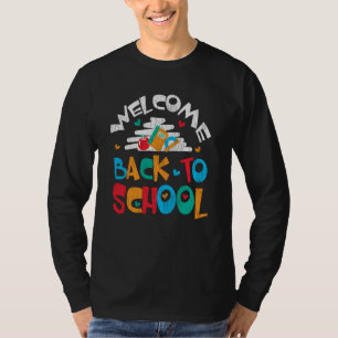 Willkommen zurück in der Schule Lehrer Schüler Kin T-Shirt
