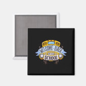 Willkommen zurück in der Schule Magnet (Vorderseite/Rückseite)