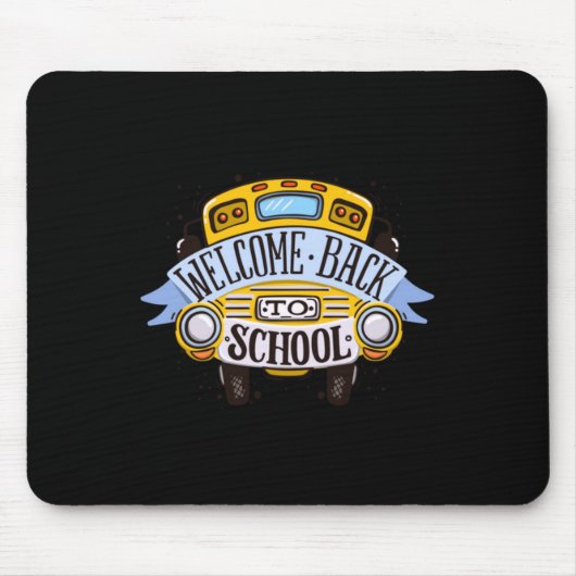 Willkommen zurück in der Schule Mousepad (Vorne)