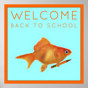 Willkommen zurück in der Schule Poster