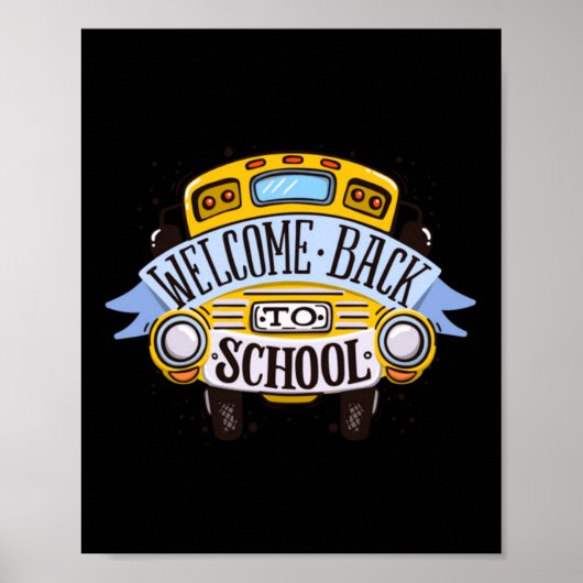 Willkommen zurück in der Schule Poster (Vorne)