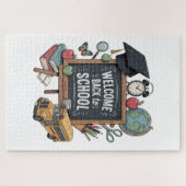 Willkommen zurück in der Schule Puzzle (Horizontal)