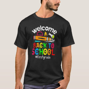 Willkommen zurück in der Schule Süße Lehrer Schül T-Shirt
