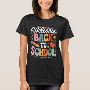 Willkommen zurück in der Schule Süße Lehrerin Erst T-Shirt