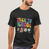 Willkommen zurück in die Schule im Glad du zurück T-Shirt (Vorderseite)