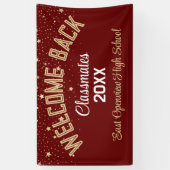 Willkommen zurück Klassenkameraden! Benutzerdefini Banner (Vertikal)