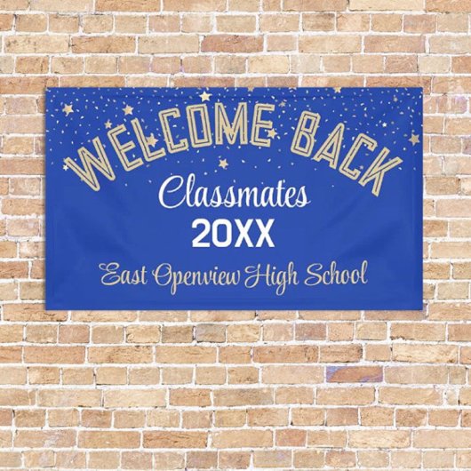 Willkommen zurück Klassenkameraden! Benutzerdefini Banner