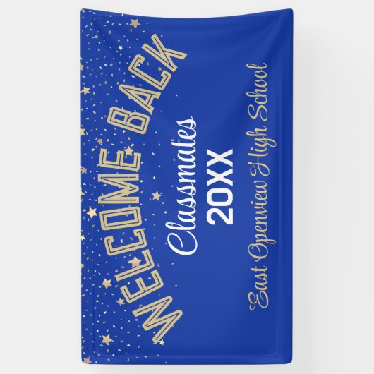 Willkommen zurück Klassenkameraden! Benutzerdefini Banner (Vertikal)