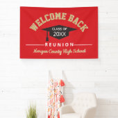 Willkommen zurück Klassentreffen groß Banner (InSitu)