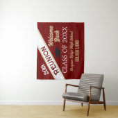 Willkommen zurück! Wiedersehen Wandteppich (Beispiel)