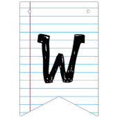 Willkommen zurück zu Schule Wimpelkette (Dritte Fahne)