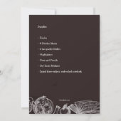 Willkommen zurück zu Schulmitteilung Einladung (Rückseite)