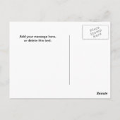 Willkommen zurück zu Schulviertem Grad | bunt Postkarte (Rückseite)