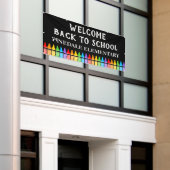 Willkommen zurück zum Banner der Schule (Äußeres Gebäude)