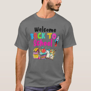 Willkommen zurück zum ersten Schultag T-Shirt
