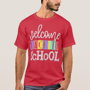 Willkommen zurück zum ersten Schultag T-Shirt