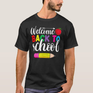 Willkommen zurück zum ersten Schultag T-Shirt
