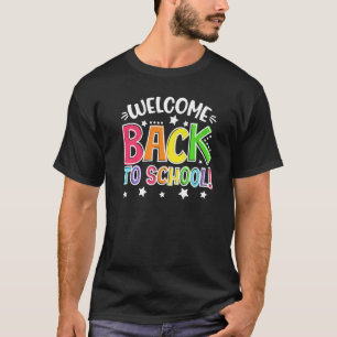 Willkommen zurück zum ersten Schultag T-Shirt