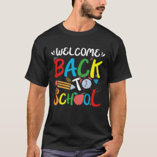 Willkommen zurück zum ersten Schultag T-Shirt