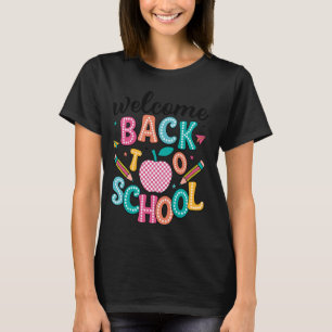 Willkommen zurück zum ersten Schultag T-Shirt