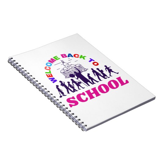 Willkommen zurück zum Geschenk des Liebe-Lehrers d Notizblock (Rechte Seite)