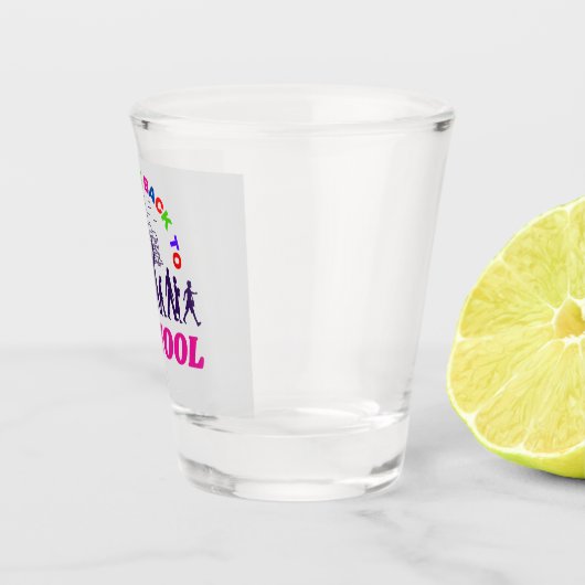 Willkommen zurück zum Geschenk des Liebe-Lehrers d Schnapsglas (Rechts)