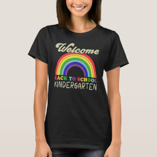 Willkommen zurück zum Kindergarten Lehrer Studen T-Shirt