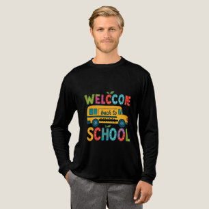 Willkommen zurück zum Lange Schlaf Shirt der Schul