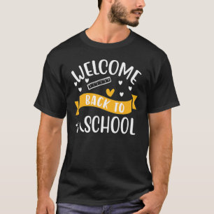 Willkommen zurück zum Newsletter der Schule T-Shirt