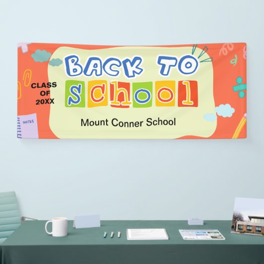 Willkommen zurück zum Red BackGround Banner der Sc (Messe)