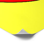 Willkommen zurück zum roten Appell und grünen Wurm Poster (Ecke)