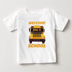 Willkommen zurück zum Schulbus-Shirt Baby T-shirt