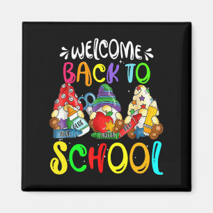 Willkommen zurück zum Schüler von Gnomes Spaß Lehr Magnet