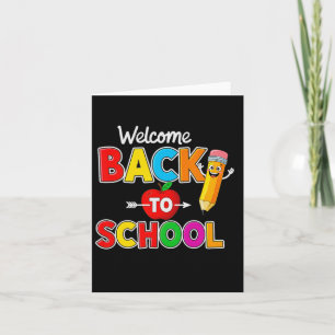 Willkommen zurück zum SchullehrerInnen Schülertag Karte