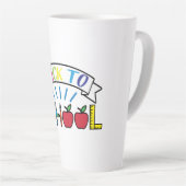 Willkommen zurück zum Schullehrerleben Milchtasse (Rechte Ecke)